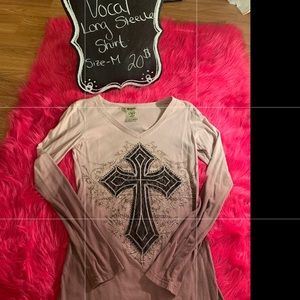 Vocal women’s long sleeve t